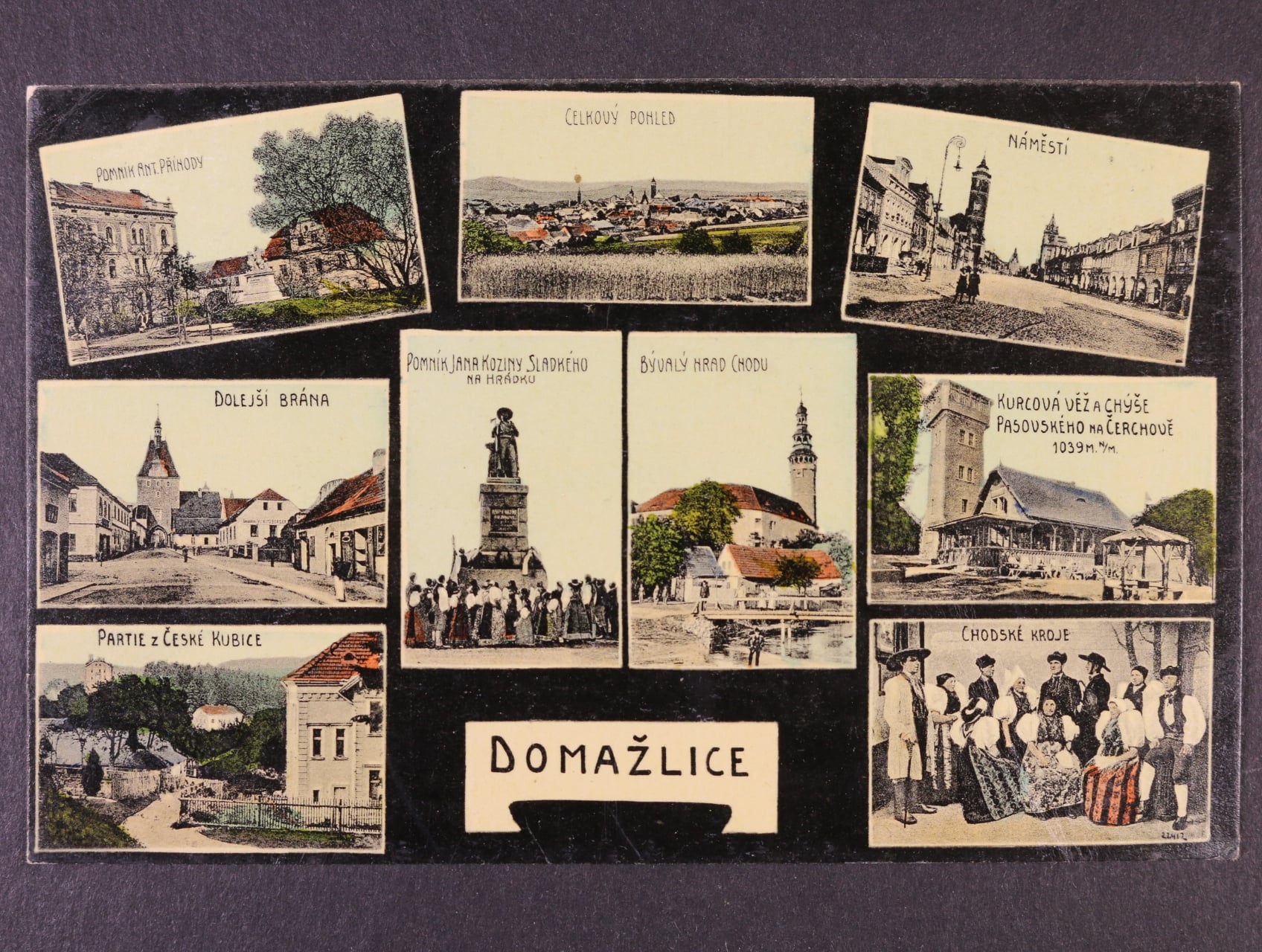 Domažlice, prošlá 1913