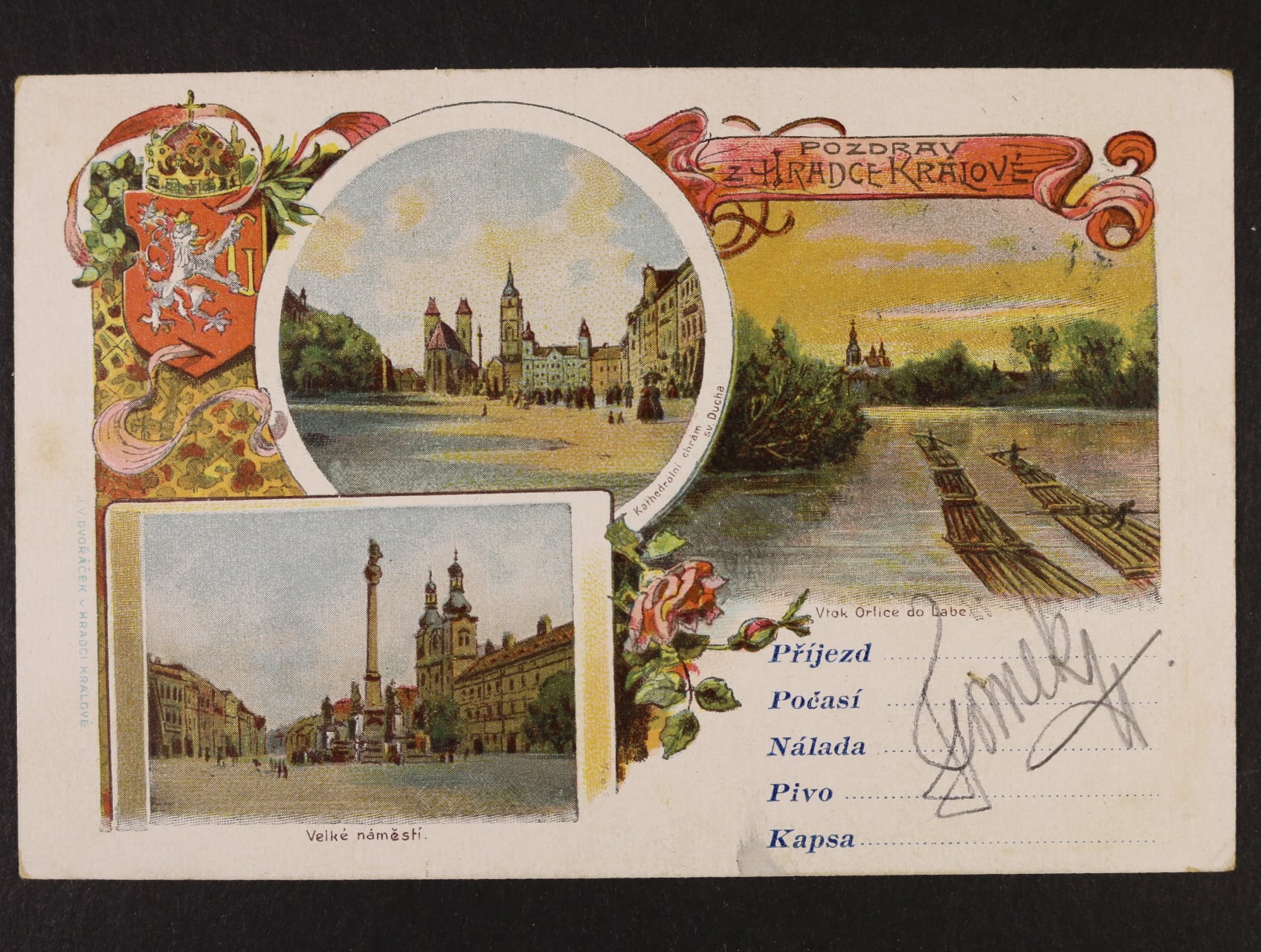 Hradec Králové, prošlá 1904
