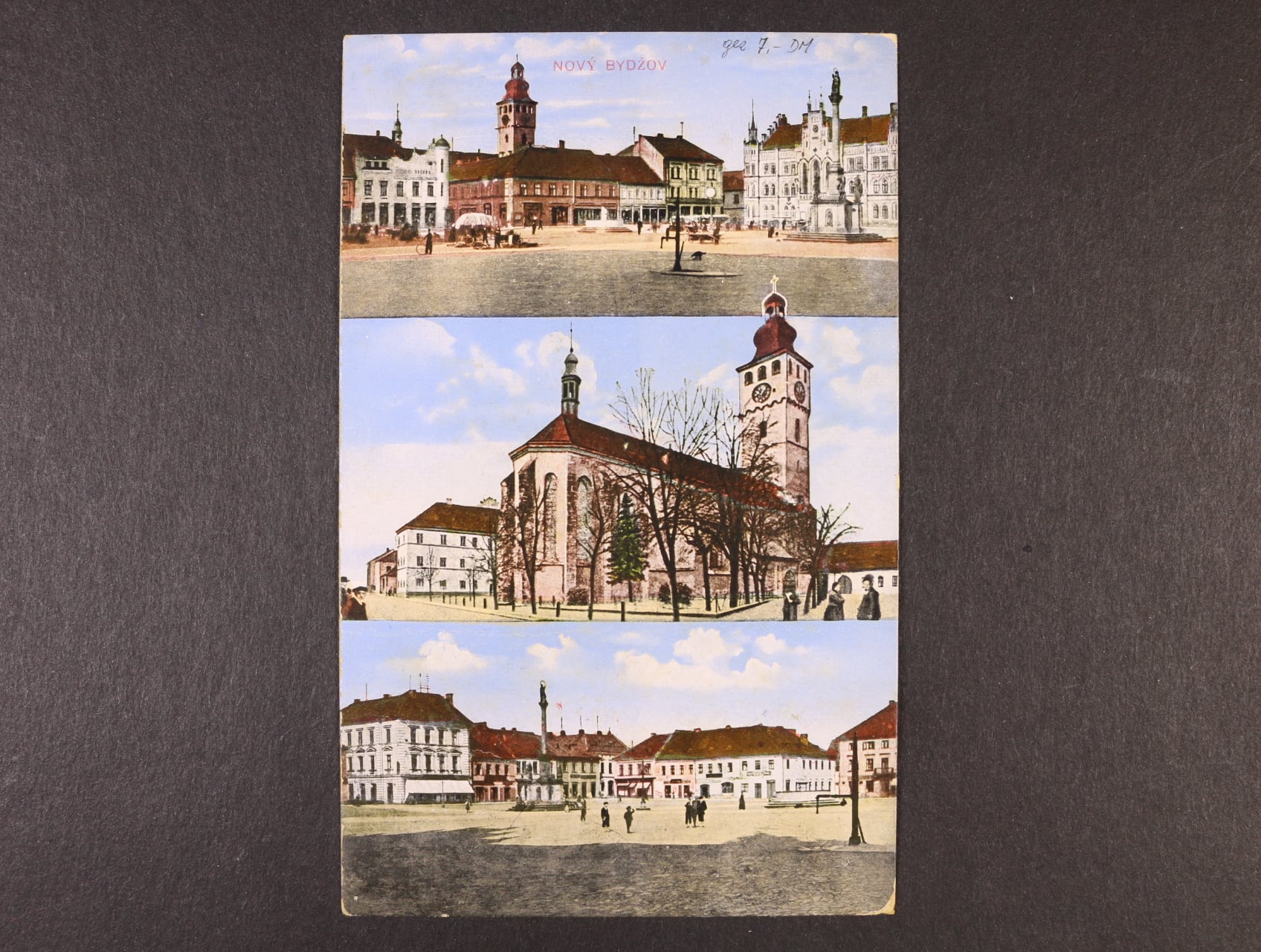 Nový Bydžov okr. Hradec Králové, prošlá 1916