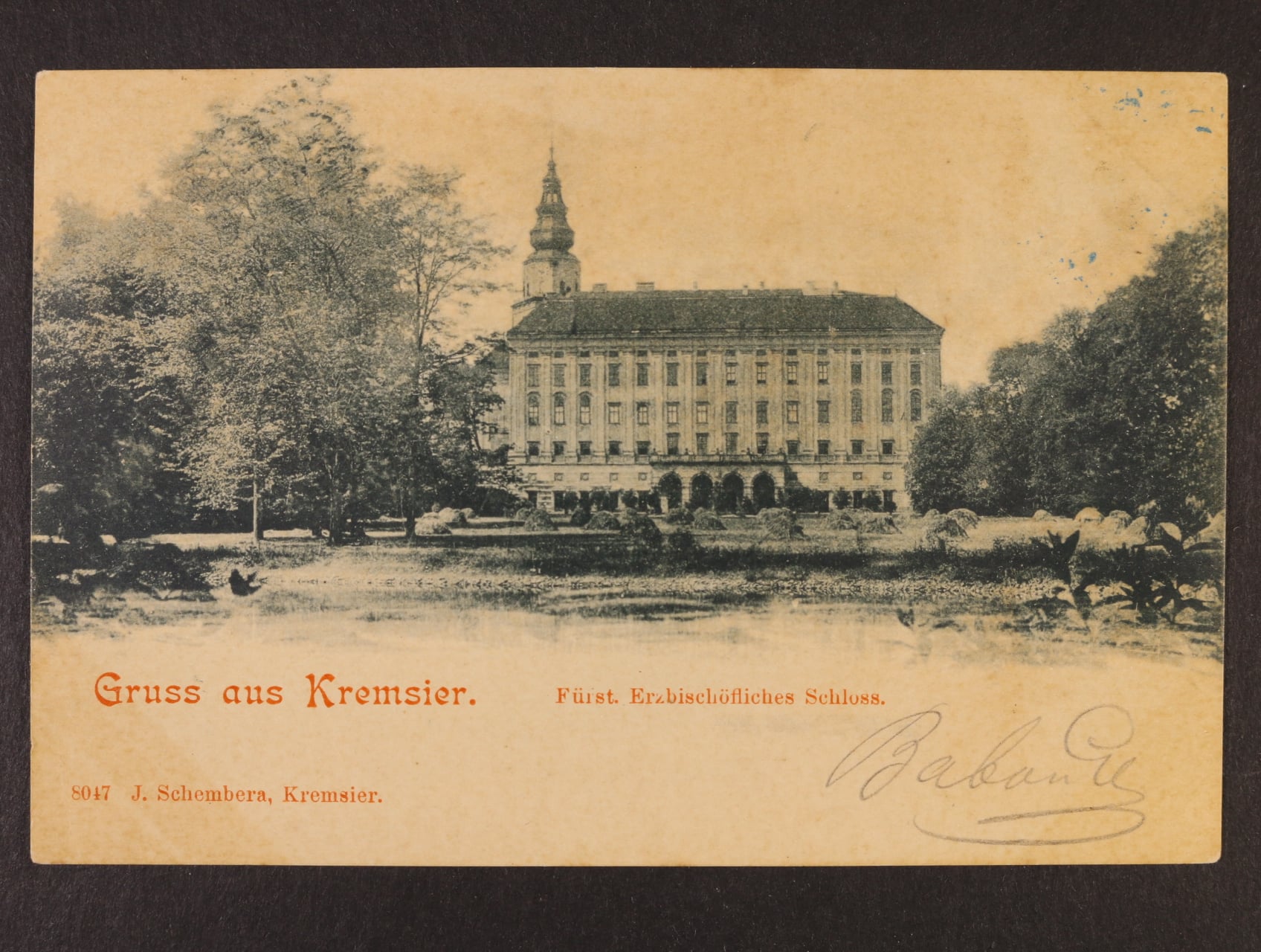 Kroměříž, prošlá 1900