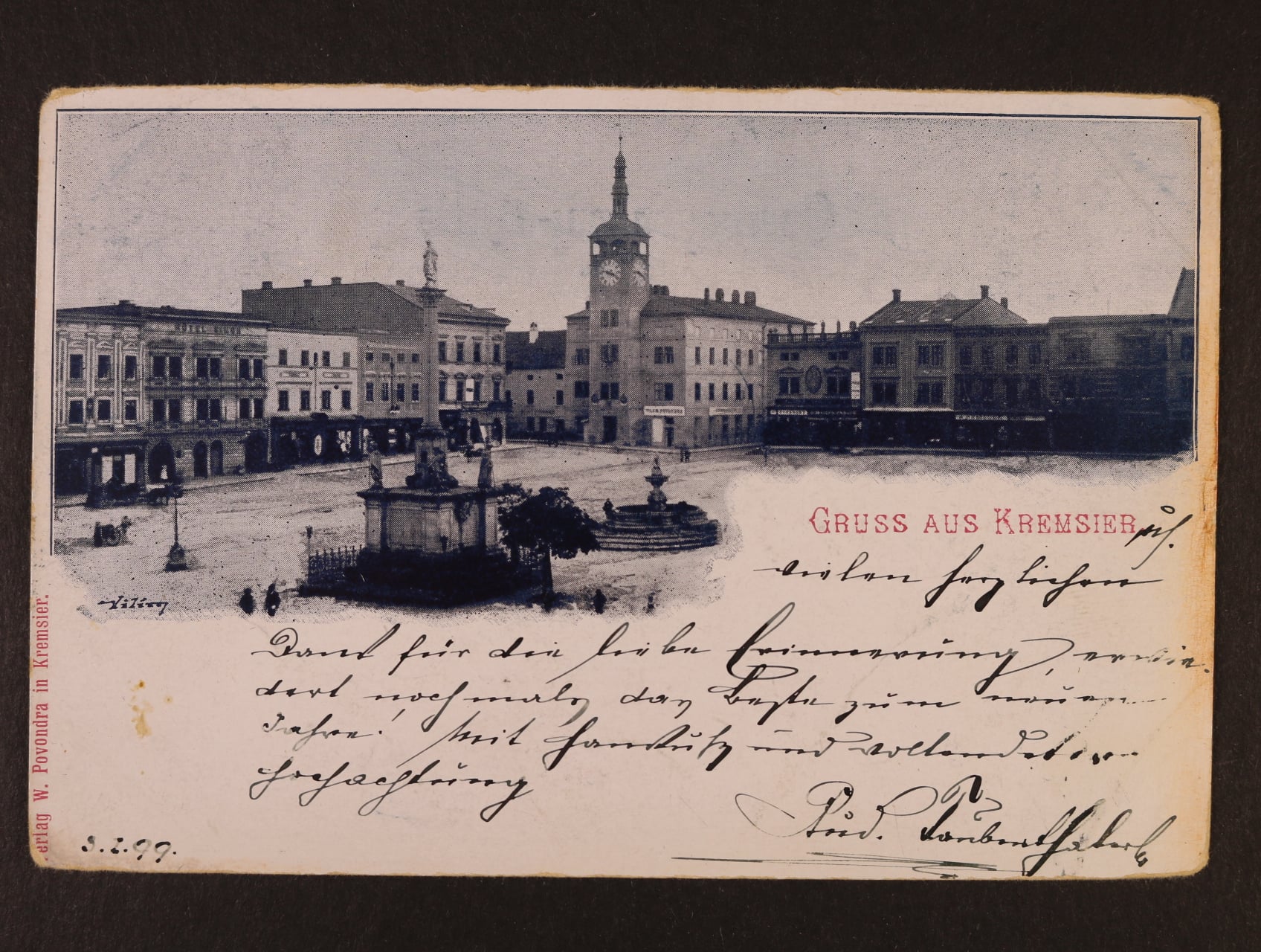 Kroměříž, prošlá 1899