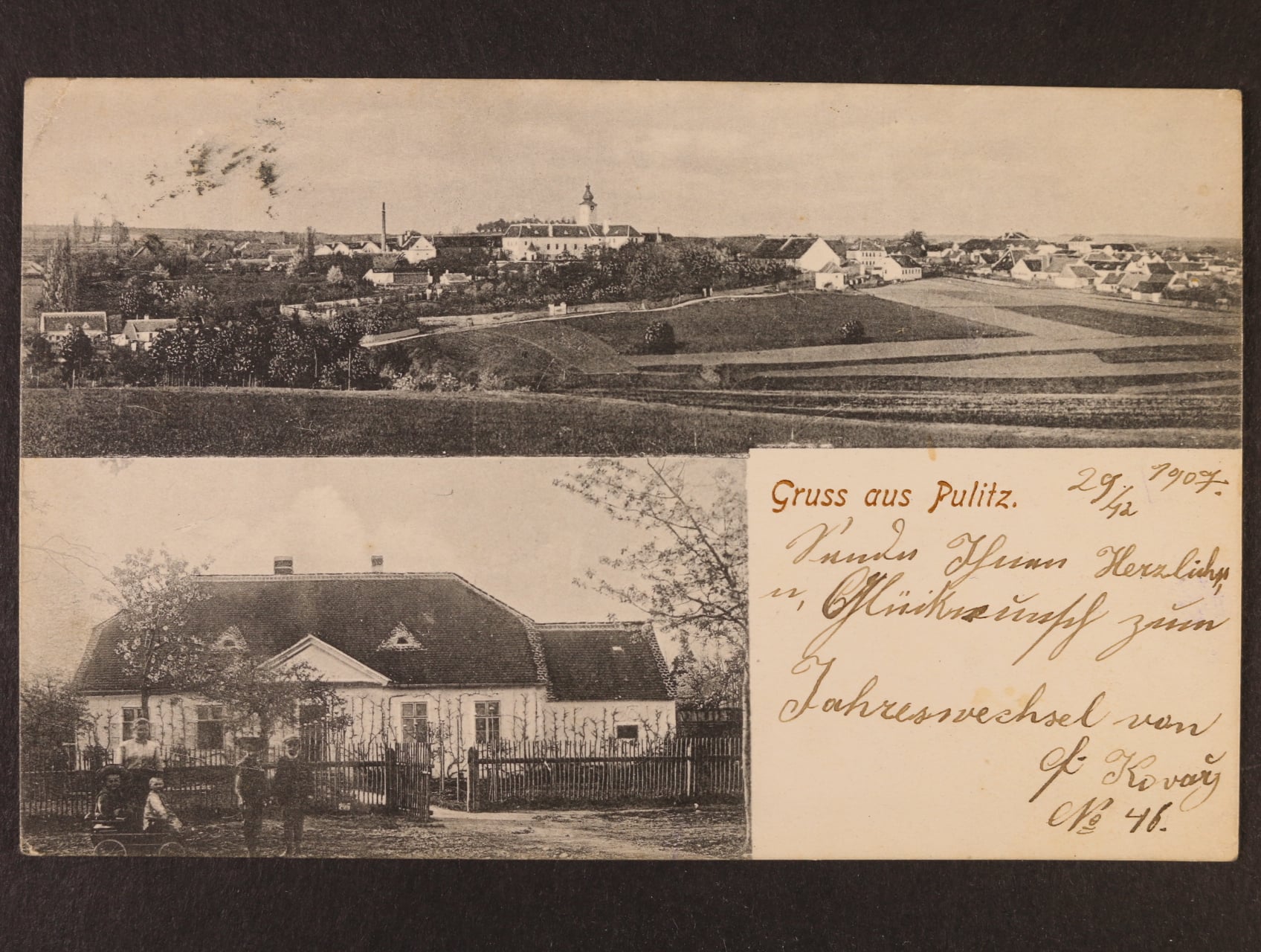 Police okr. Třebíč, použitá 1907