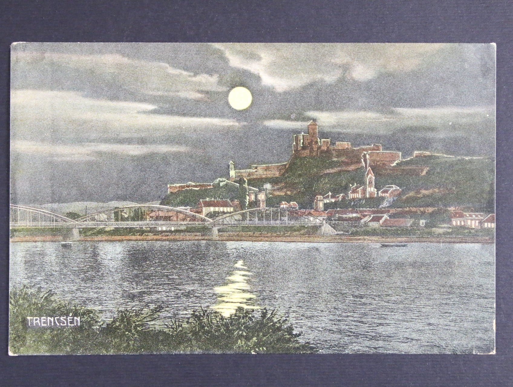 Trenčín, (Trencsén), prošlá 1912
