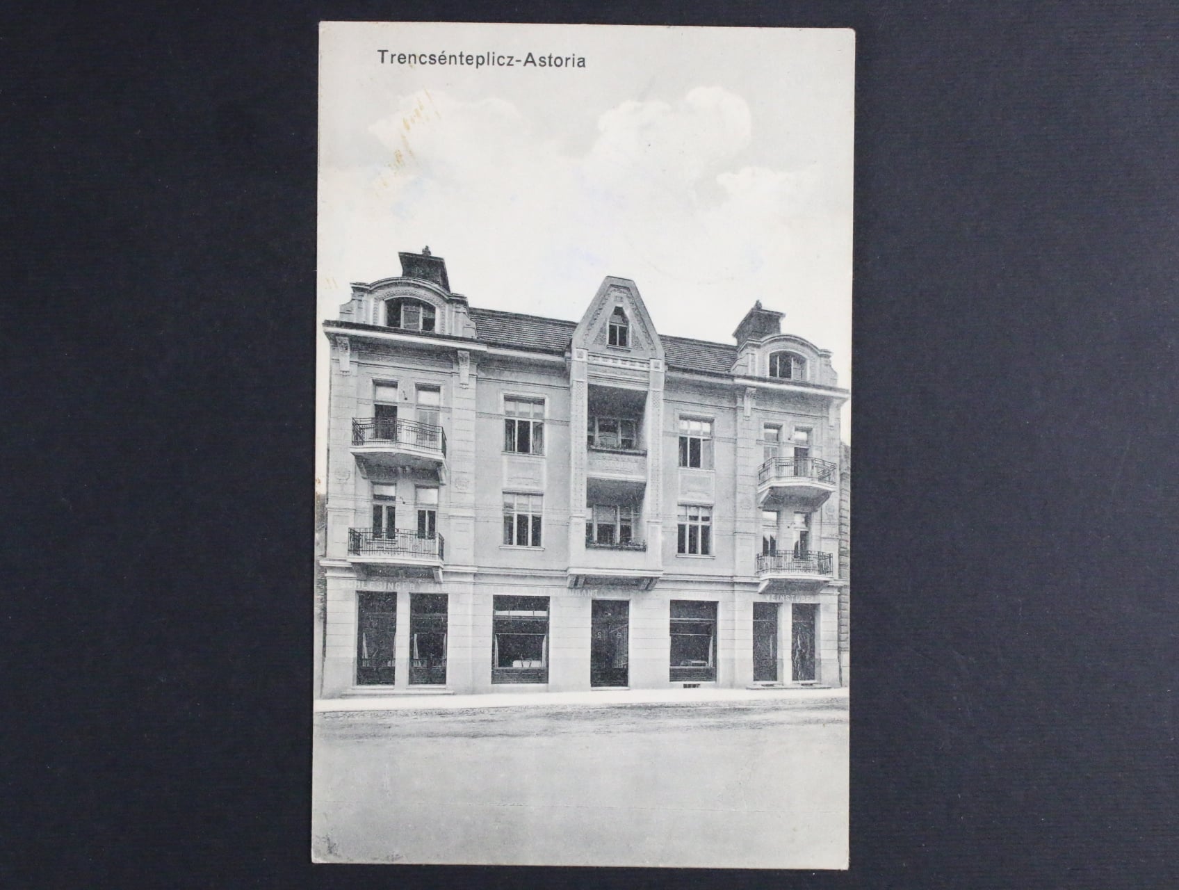 Trenčianské Teplice, Astoria, prošlá, odstraněná známka
