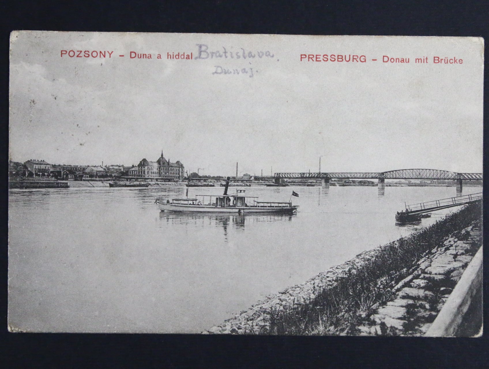 Bratislava, (Pozsony), prošlá 1919