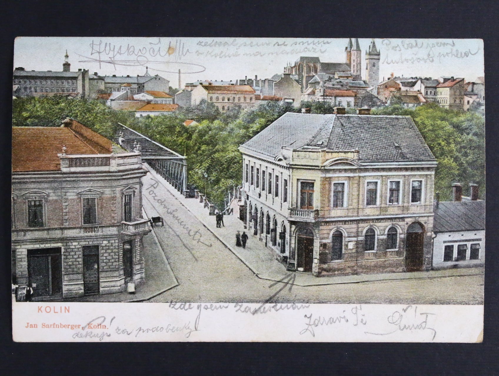 Kolín, prošlá 1903, odstraněná známka