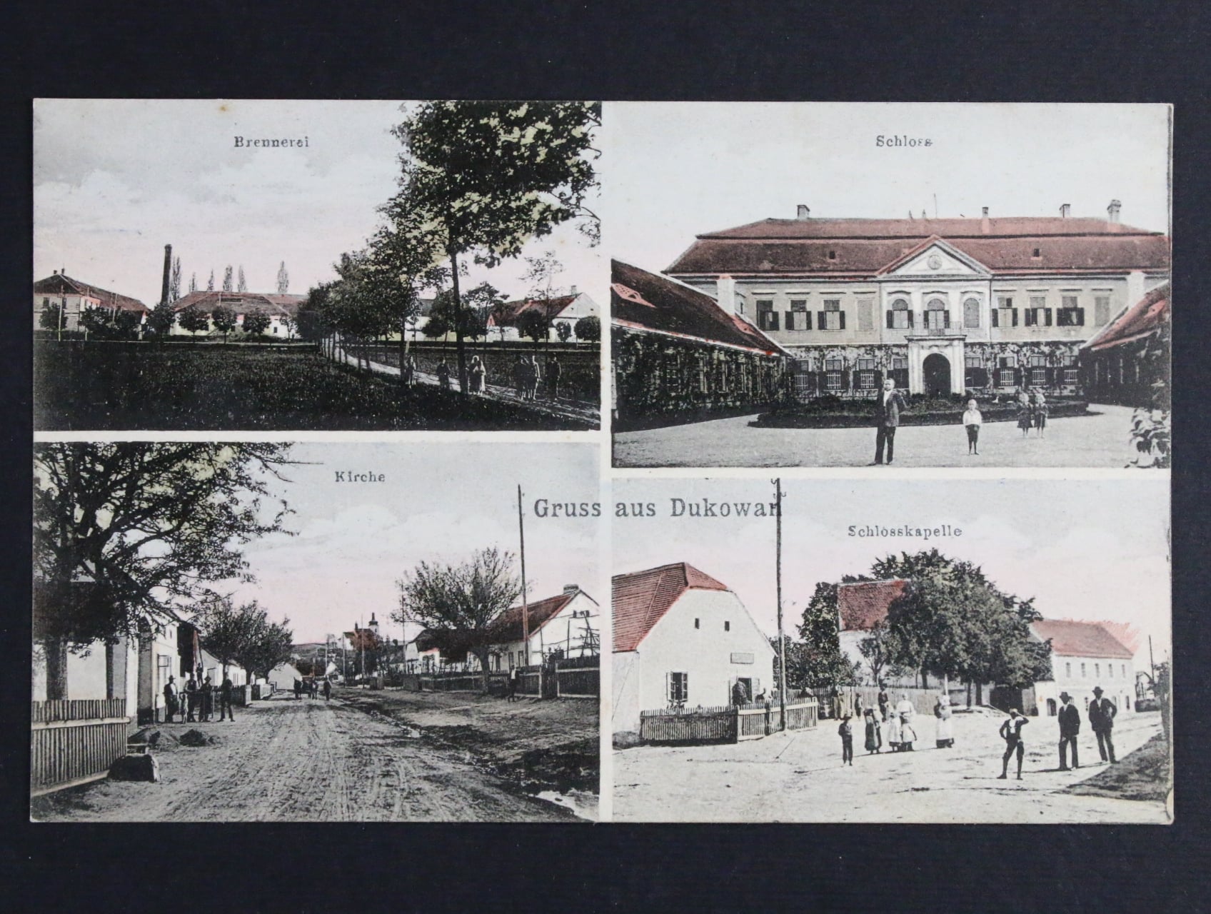 Dukovany okr. Třebíč, neprošlá
