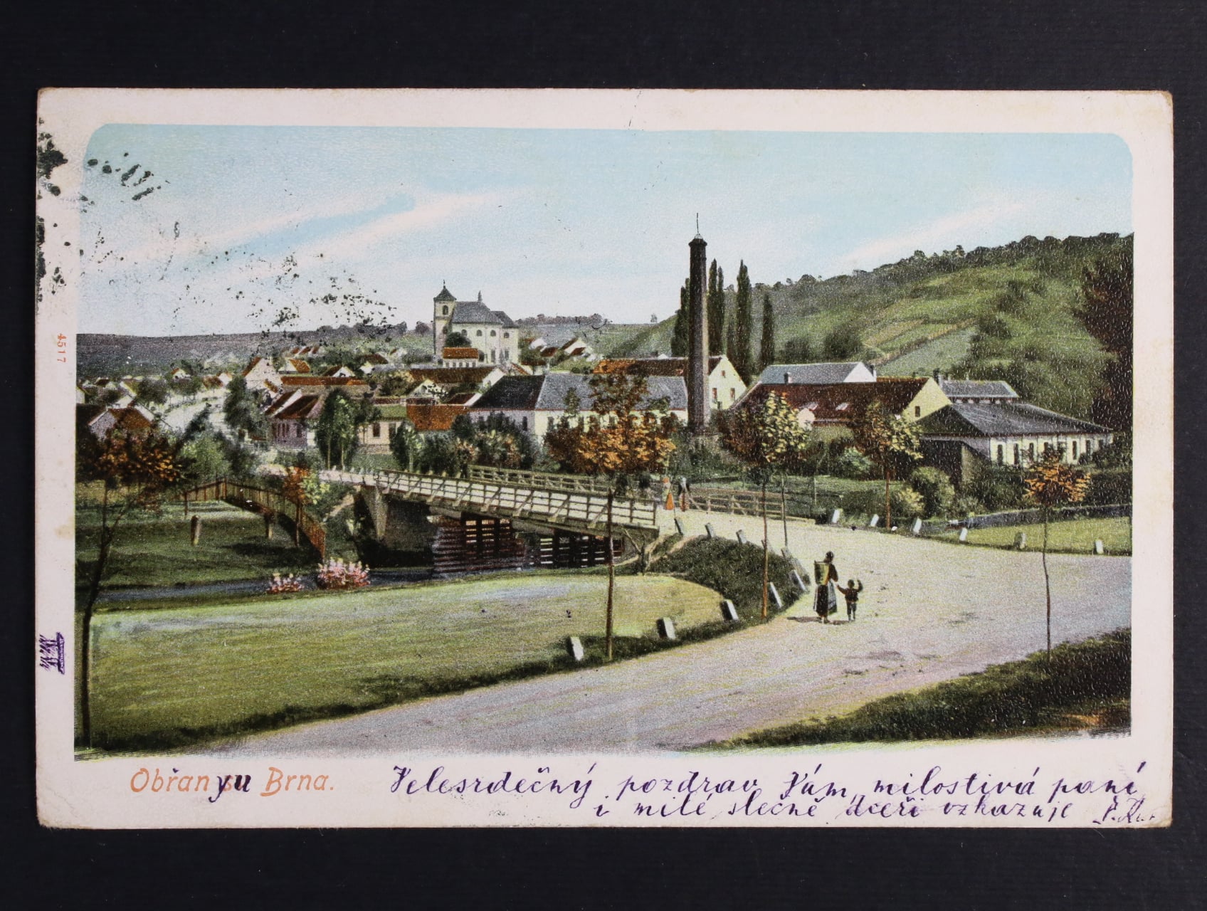 Brno - Obřany, prošlá 1903