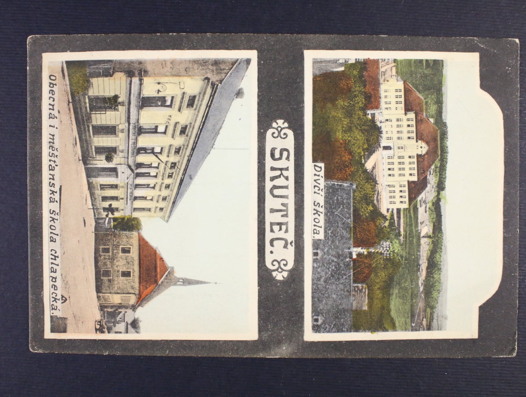 Skuteč, okr. Chrudim, prošlá 1920