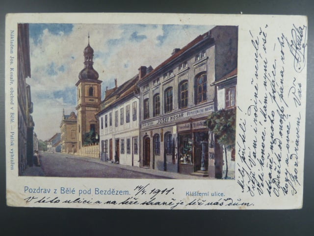 Bělá pod Bezdězem, prošlá 1911