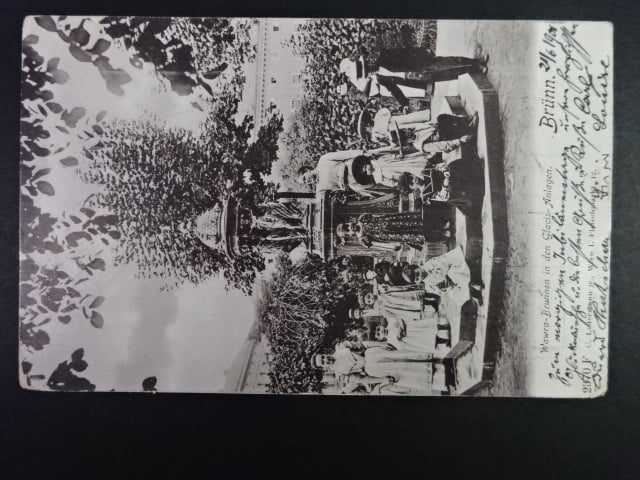 Brno - Koliště (Glacis) sady, prošlá 1901