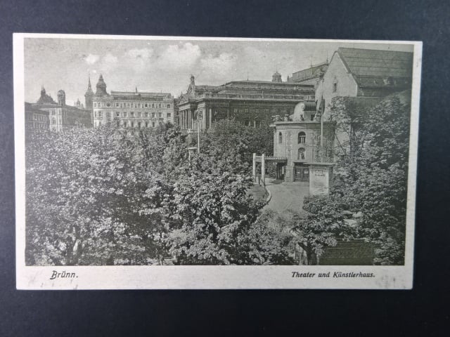 Brno - Malinovského nám. (Theaterplatz), neprošlá