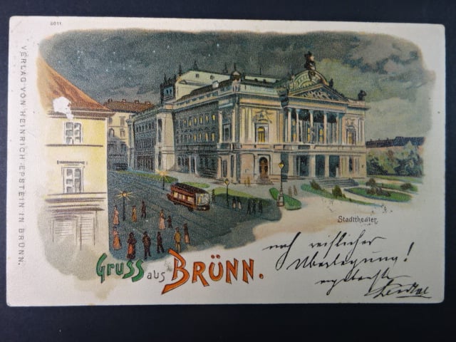 Brno - Malinovského nám. (Theaterplatz), prošlá