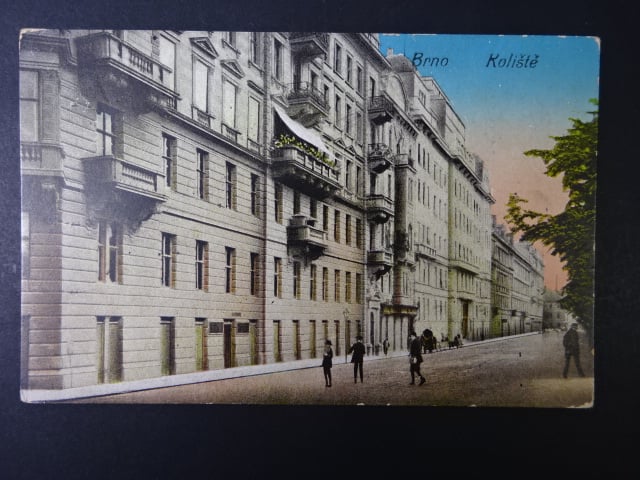 Brno - Koliště (Glacis), prošlá 1924