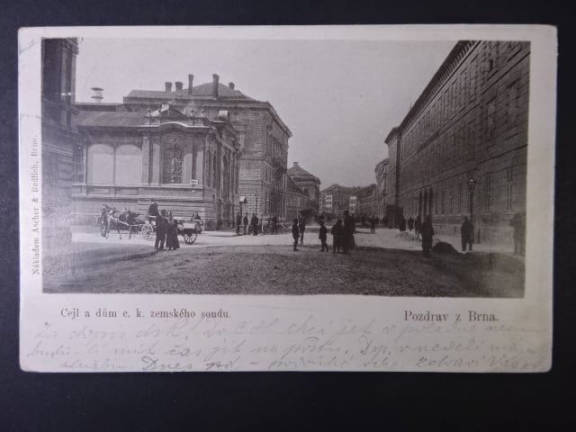Brno - Cejl (Zeile), prošlá 1902