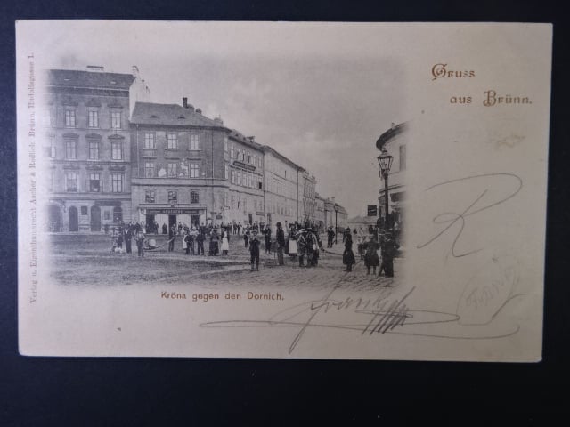 Brno - Křenová (Kröna) / Dornych (Dornich), prošlá