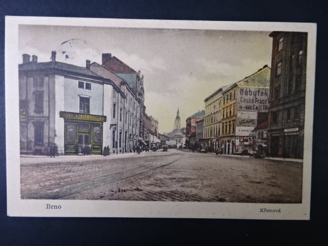 Brno - Křenová (Kröna), prošlá 1943