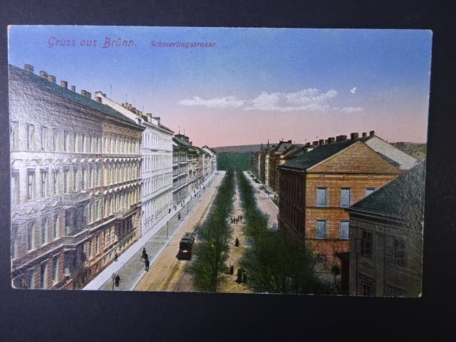 Brno - Třída Kpt. Jaroše (Schmerlingova - Schmerlingstrasse), neprošlá
