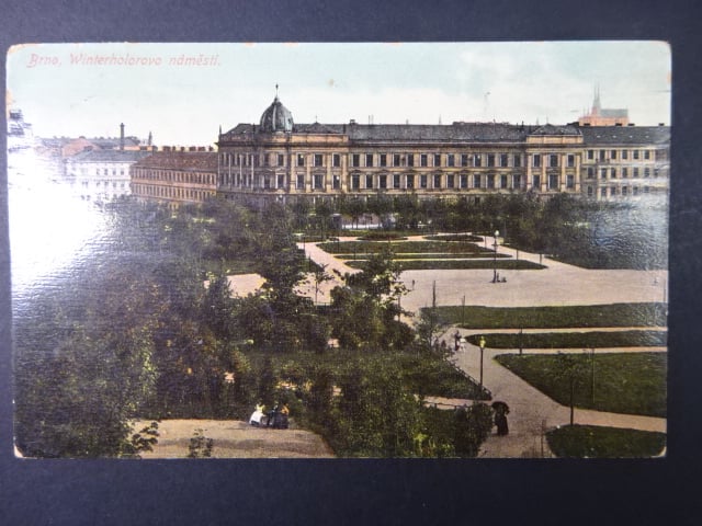 Brno - Náměstí 28.října (Winterhollerplatz), prošlá 1909