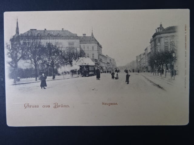 Brno - Lidická ulice (Nová ulice), neprošlá