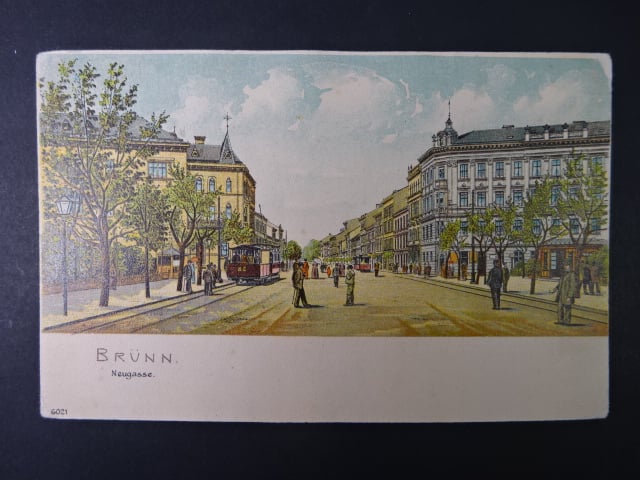 Brno - Lidická ulice (Nová ulice), neprošlá