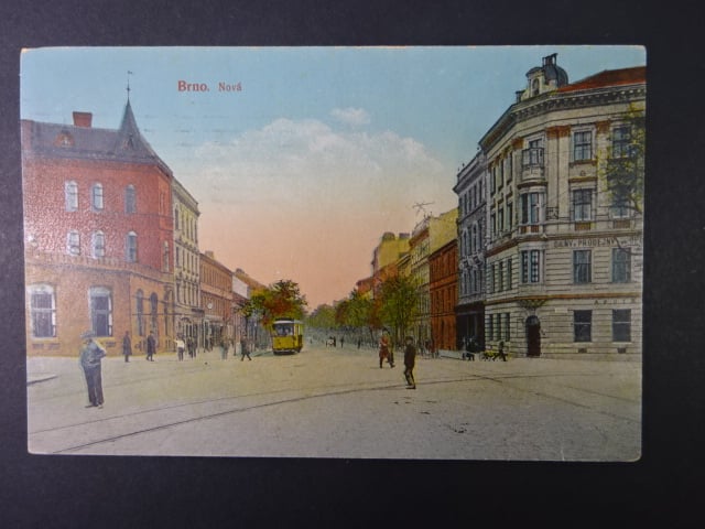 Brno - Lidická ulice (Nová ulice), prošlá