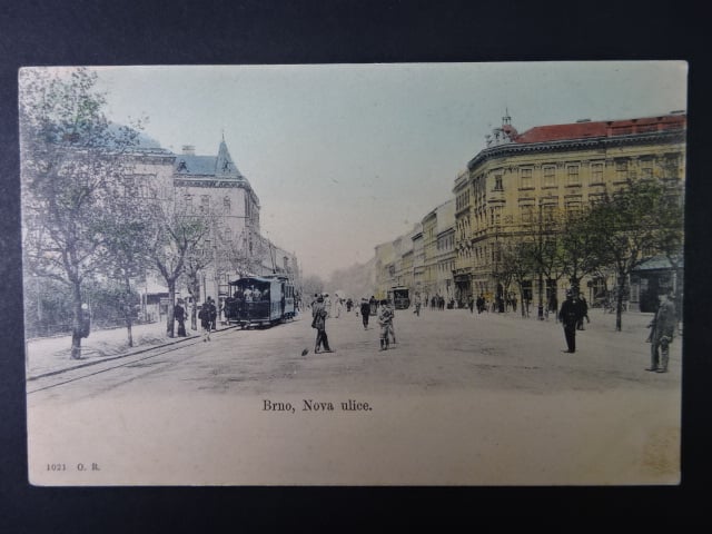 Brno - Lidická ulice (Nová ulice), neprošlá