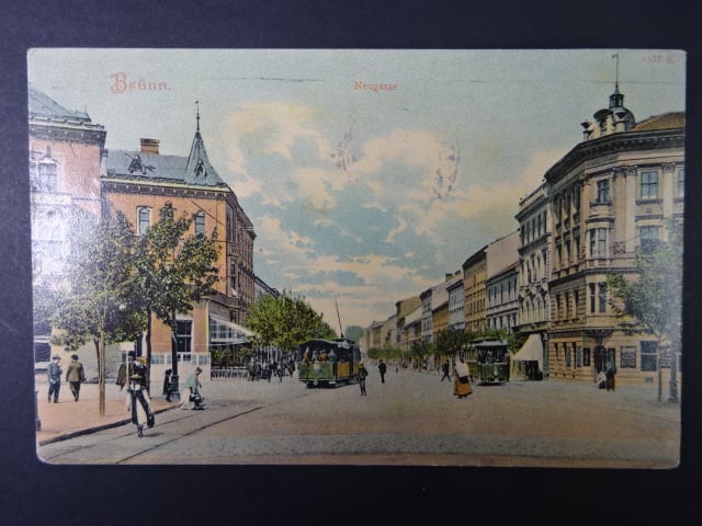 Brno - Lidická ulice (Nová ulice), prošlá
