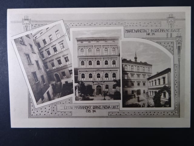 Brno - Lidická ulice č.24 (Nová ulice), prošlá 1914