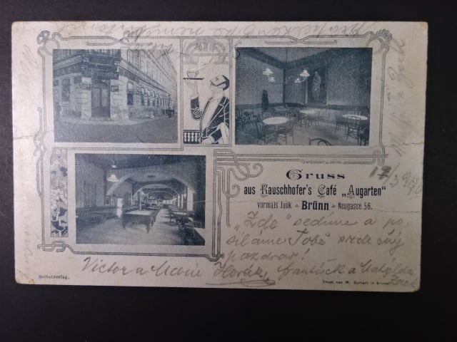 Brno - Lidická ulice č.56 (Nová ulice), prošlá 1900