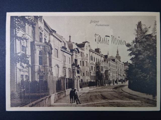 Brno - Drobného (Parkstrasse), prošlá 1911