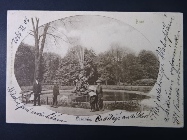 Brno - Lužánky, prošlá 1902