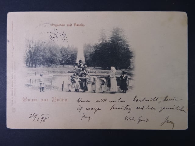Brno - Lužánky, prošlá 1898