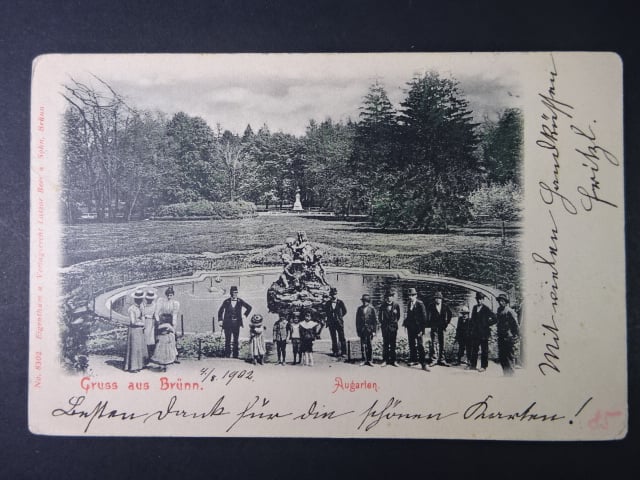 Brno - Lužánky, prošlá 1902