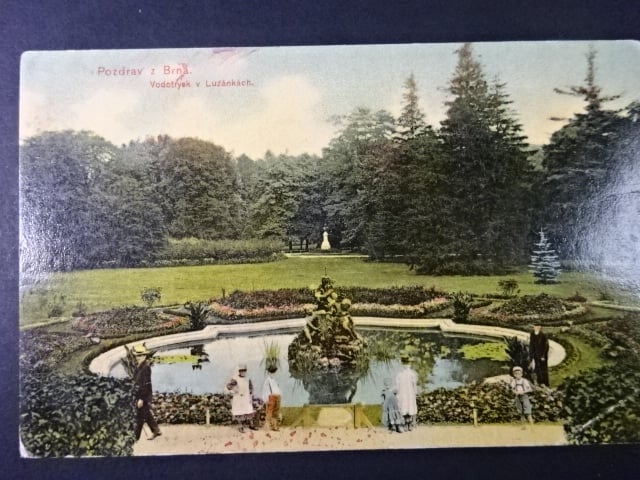 Brno - Lužánky, prošlá 1913