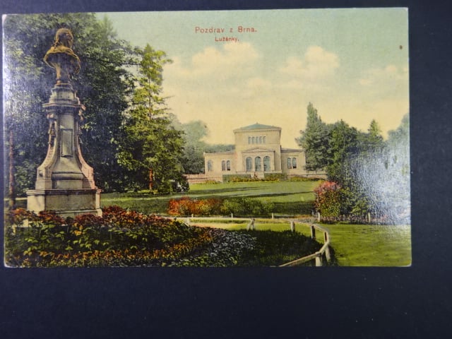 Brno - Lužánky, prošlá 1910
