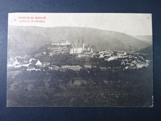 Lomnice na Moravě, prošlá 1920