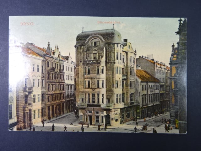 Brno - Běhounská (Rennergasse), prošlá 1908