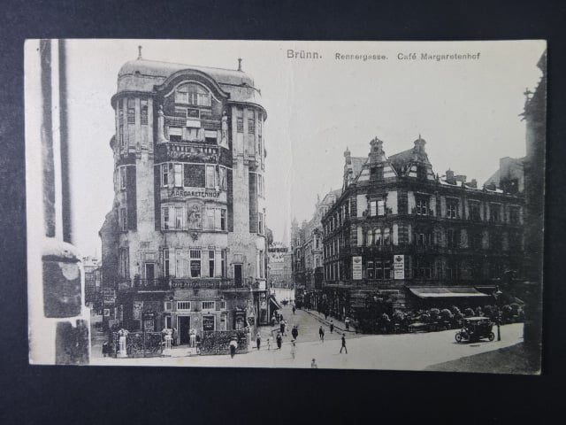 Brno - Běhounská (Rennergasse), prošlá 1919