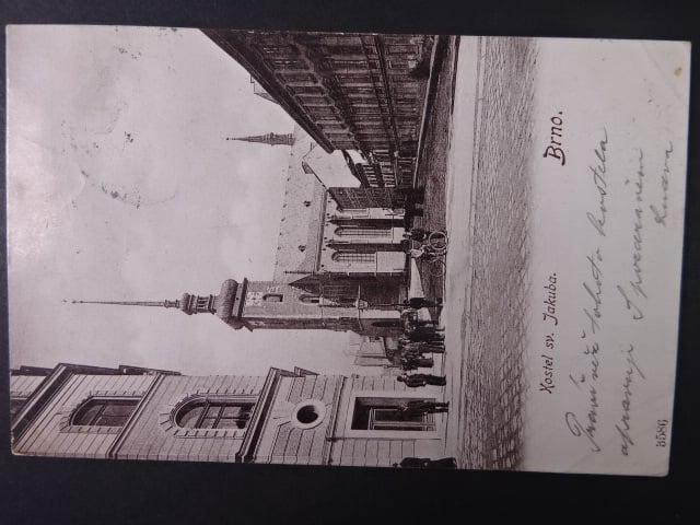 Brno - Rašínova (Lichtenštejnova ulice), prošlá 1900