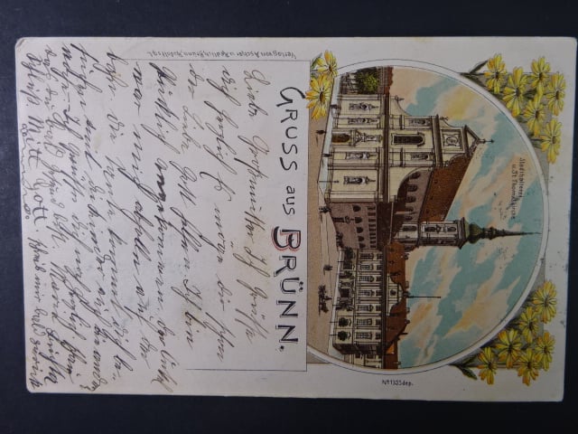 Brno - Moravské náměstí (Lažánského nám.), prošlá 1899