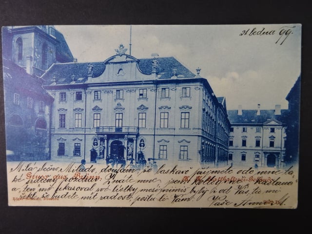Brno - Moravské náměstí (Lažánského nám.), prošlá 1899