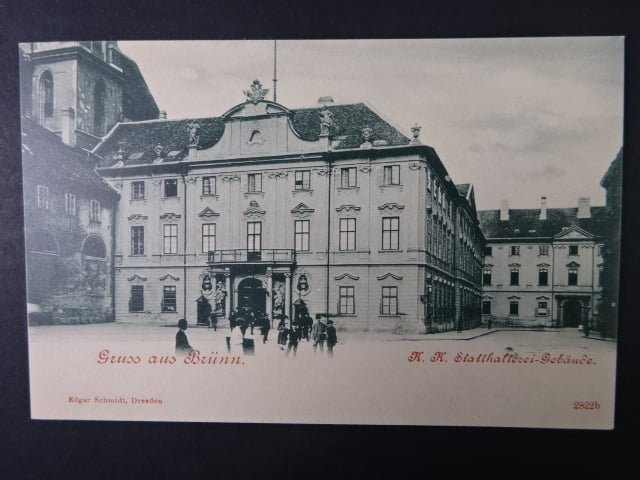 Brno - Moravské náměstí (Lažánského nám.), neprošlá