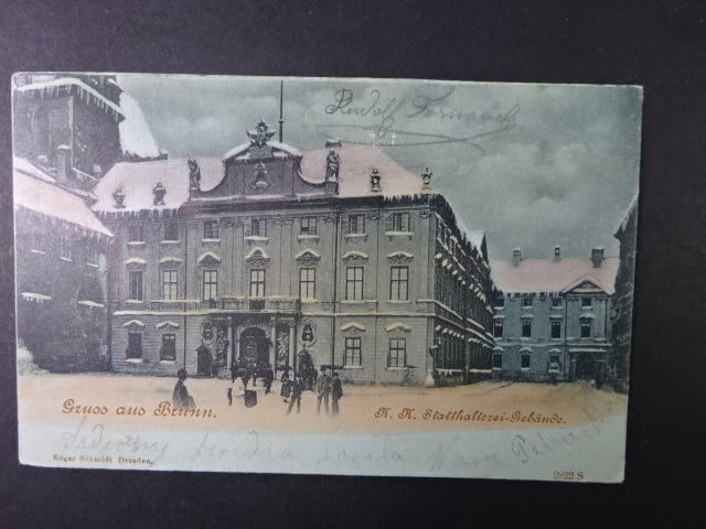 Brno - Moravské náměstí (Lažánského nám.), prošlá 1902