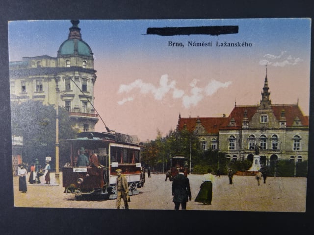 Brno - Moravské náměstí (Lažánského nám.), neprošlá