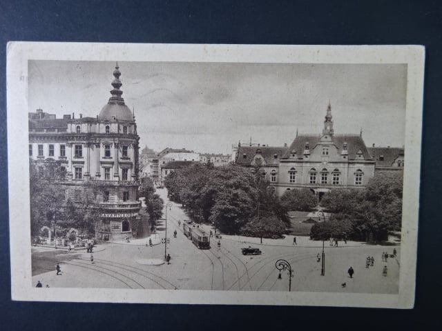 Brno - Moravské náměstí (Lažánského nám.), prošlá 1942