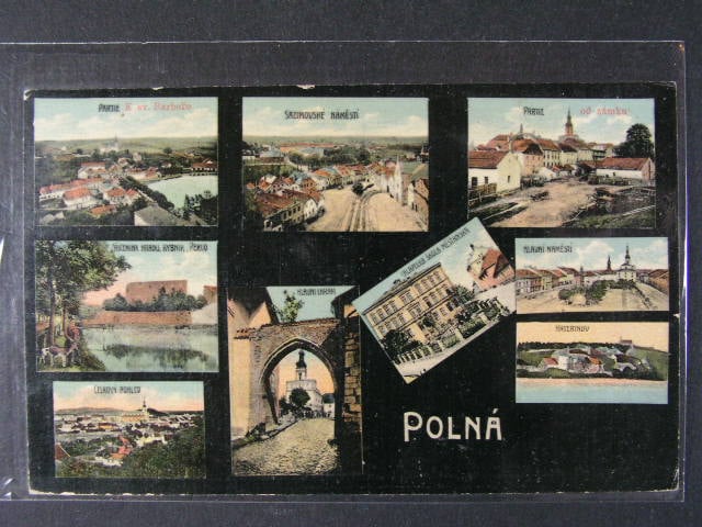 Polná,bar. vícezáběrová pohl., prošlá