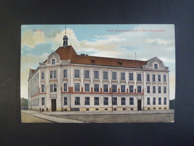 Přerov dívčí škola, prošlá 1915