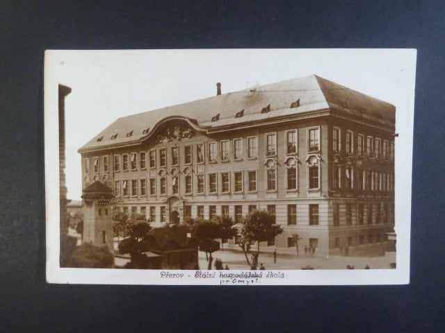 Přerov Státní průmyslová škola, prošlá 1929