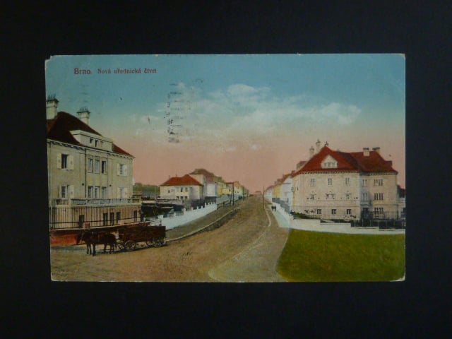 Brno - Jiráskova čtvrť, prošlá 1924